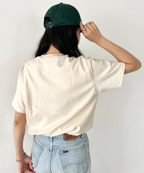 【GILDAN】ギルダン/ 色・サイズ展開豊富 半袖無地 クルーネック Tシャツ ウルトラコットン100% 6.0oz ベーシック無地カットソー ビッグサイズ 5部袖 1/2スリーブ | 2192032 | ナチュラル