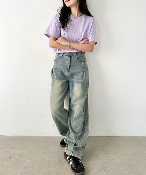 【GILDAN】ギルダン/ 色・サイズ展開豊富 半袖無地 クルーネック Tシャツ ウルトラコットン100% 6.0oz ベーシック無地カットソー ビッグサイズ 5部袖 1/2スリーブ | 2192032 | ラベンダー