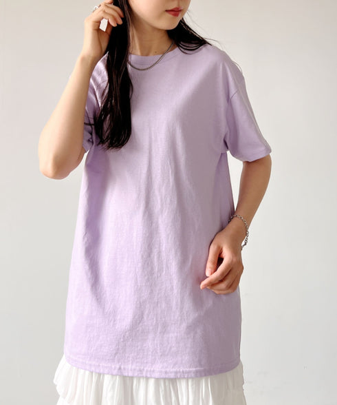 【GILDAN】ギルダン/ 色・サイズ展開豊富 半袖無地 クルーネック Tシャツ ウルトラコットン100% 6.0oz ベーシック無地カットソー ビッグサイズ 5部袖 1/2スリーブ | 2192032 | ラベンダー