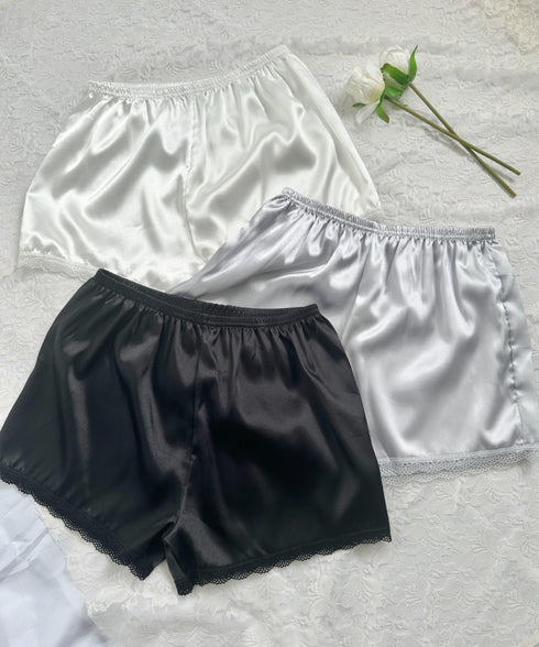 レース付き ペチコート ショートパンツ | 2192031 | ホワイト