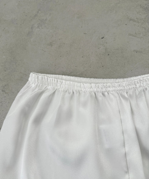 レース付き ペチコート ショートパンツ | 2192031 | ホワイト