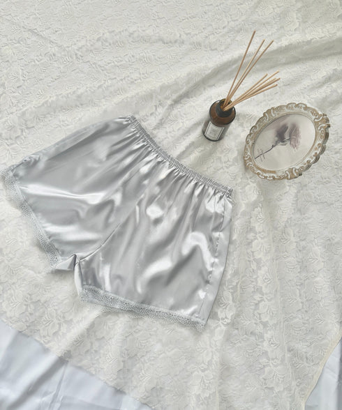 レース付き ペチコート ショートパンツ | 2192031 | グレー