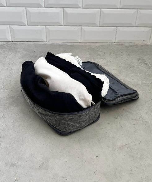 大容量トラベルポーチ 下着収納ケース | 4192006 | グレー