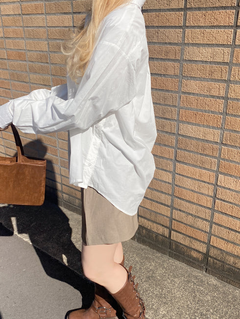 2wayサイドボタンカラーシャツ | SL2251606 | ホワイト