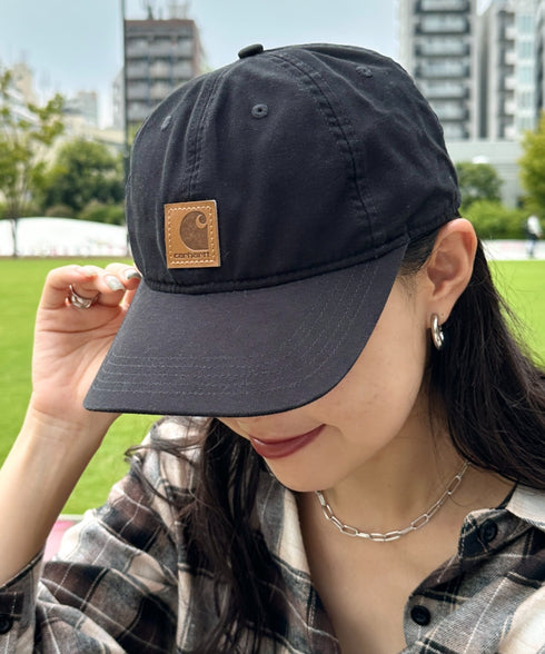 Carhartt(カーハート) /ウォッシュ加工 オデッサ キャップ 帽子/Odessa Cap | 5192001 | ブラック