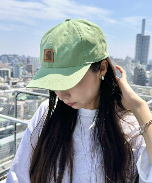Carhartt(カーハート) /ウォッシュ加工 オデッサ キャップ 帽子/Odessa Cap | 5192001 | ライトグリーン