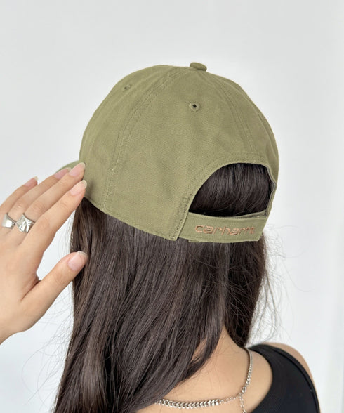 Carhartt(カーハート) /ウォッシュ加工 オデッサ キャップ 帽子/Odessa Cap | 5192001 | アーミー