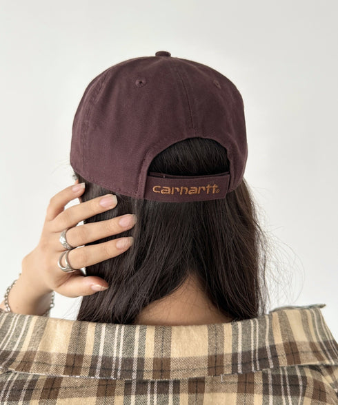Carhartt(カーハート) /ウォッシュ加工 オデッサ キャップ 帽子/Odessa Cap | 5192001 | ワインレッド