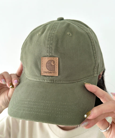 Carhartt(カーハート) /ウォッシュ加工 オデッサ キャップ 帽子/Odessa Cap | 5192001 | アーミー
