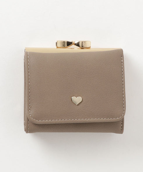 ハート ミニウォレット/ミニ財布 | 6191003 | ブラウン