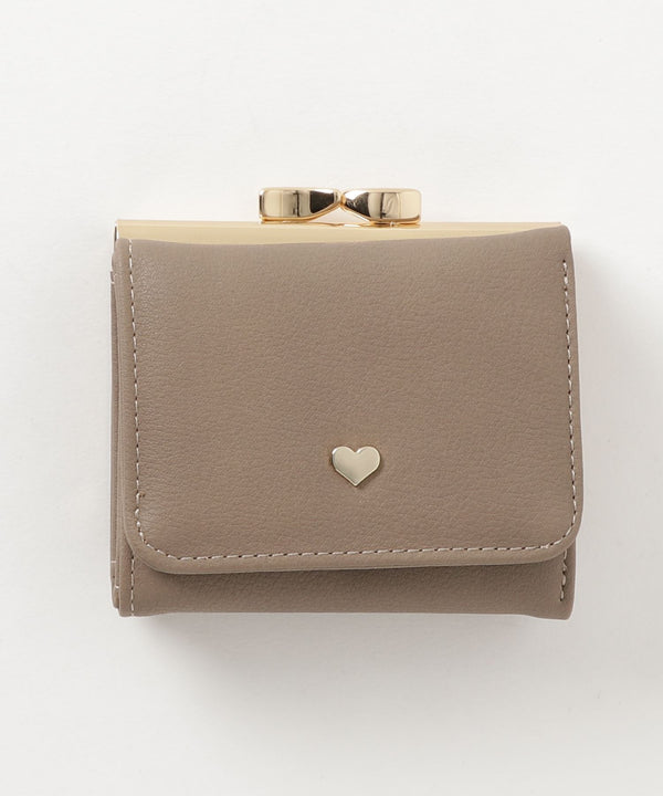 ハート ミニウォレット/ミニ財布 | 6191003 | ブラウン