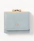 ハート ミニウォレット/ミニ財布 | 6191003 | サックスブルー