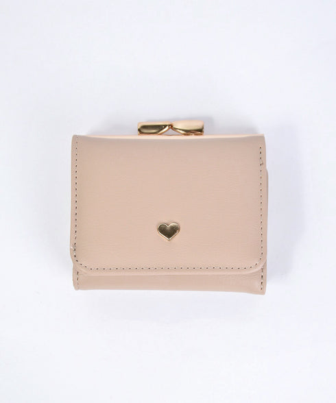 ハート ミニウォレット/ミニ財布 | 6191003 | ベージュ系その他