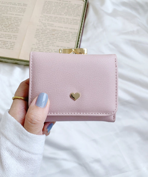 ハート ミニウォレット/ミニ財布 | 6191003 | ピンクベージュ