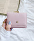 ハート ミニウォレット/ミニ財布 | 6191003 | ピンクベージュ