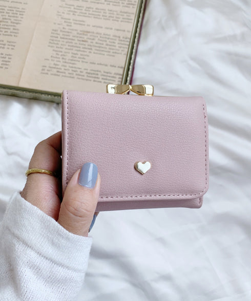 ハート ミニウォレット/ミニ財布 | 6191003 | ピンクベージュ