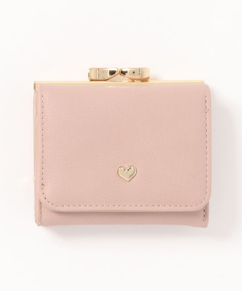 ハート ミニウォレット/ミニ財布 | 6191003 | ピンクベージュ