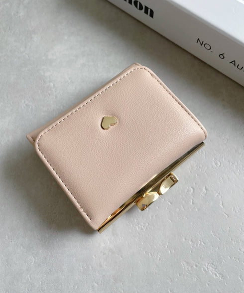 ハート ミニウォレット/ミニ財布 | 6191003 | ベージュ系その他