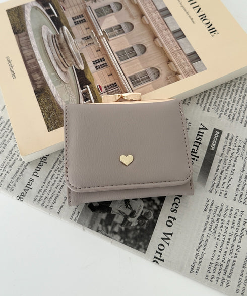 ハート ミニウォレット/ミニ財布 | 6191003 | ブラウン