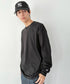 Champion Authentic LONGSLEEVE T-SHIRTS チャンピオン ベーシック ロンT ワンポイント オーバーサイズ サイズ展開多数 5.2オンス L/S 長袖Tシャツ/CC8C | 2193058 | ブラック