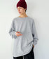 Champion Authentic LONGSLEEVE T-SHIRTS チャンピオン ベーシック ロンT ワンポイント オーバーサイズ サイズ展開多数 5.2オンス L/S 長袖Tシャツ/CC8C | 2193058 | 杢グレー