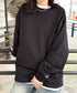 Champion Authentic LONGSLEEVE T-SHIRTS チャンピオン ベーシック ロンT ワンポイント オーバーサイズ サイズ展開多数 5.2オンス L/S 長袖Tシャツ/CC8C | 2193058 | ブラック