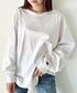 Champion Authentic LONGSLEEVE T-SHIRTS チャンピオン ベーシック ロンT ワンポイント オーバーサイズ サイズ展開多数 5.2オンス L/S 長袖Tシャツ/CC8C | 2193058 | ホワイト