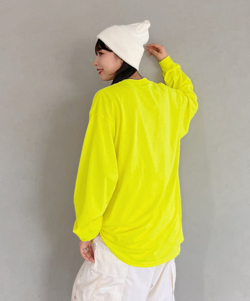 GILDAN(ギルダン) /ベーシック ロングスリーブ Tシャツ コットン ビッグシルエット オーバーサイズ サイズカラバリ豊富 長袖 ロンT 6.0オンス | 2193062 | グリーン系その他