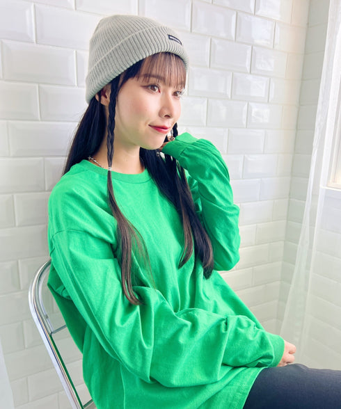 GILDAN(ギルダン) /ベーシック ロングスリーブ Tシャツ コットン ビッグシルエット オーバーサイズ サイズカラバリ豊富 長袖 ロンT 6.0オンス | 2193062 | グリーン