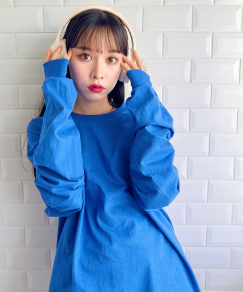 GILDAN(ギルダン) /ベーシック ロングスリーブ Tシャツ コットン ビッグシルエット オーバーサイズ サイズカラバリ豊富 長袖 ロンT 6.0オンス | 2193062 | ロイヤルブルー