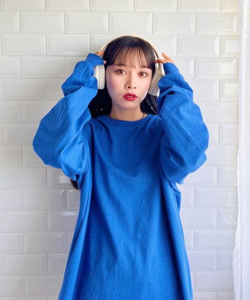 GILDAN(ギルダン) /ベーシック ロングスリーブ Tシャツ コットン ビッグシルエット オーバーサイズ サイズカラバリ豊富 長袖 ロンT 6.0オンス | 2193062 | ロイヤルブルー