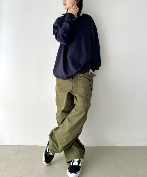 GILDAN(ギルダン) /ベーシック ロングスリーブ Tシャツ コットン ビッグシルエット オーバーサイズ サイズカラバリ豊富 長袖 ロンT 6.0オンス | 2193062 | ネイビー