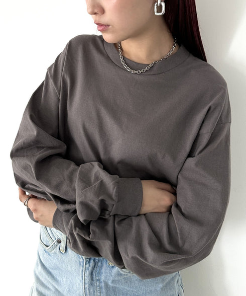 GILDAN(ギルダン) /ベーシック ロングスリーブ Tシャツ コットン ビッグシルエット オーバーサイズ サイズカラバリ豊富 長袖 ロンT 6.0オンス | 2193062 | チャコール