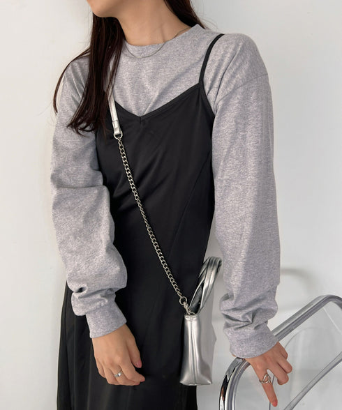 GILDAN(ギルダン) /ベーシック ロングスリーブ Tシャツ コットン ビッグシルエット オーバーサイズ サイズカラバリ豊富 長袖 ロンT 6.0オンス | 2193062 | 杢グレー