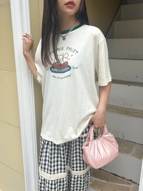 fruit ringer tee | SL2242663 | アイボリー