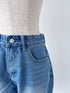 リボンデニムショートパンツ | RN2242016 | ブルー
