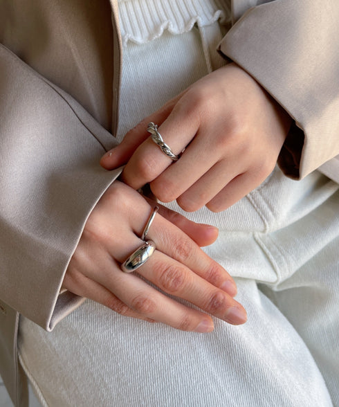 シンプル3セット リング | IS4221421 | シルバー