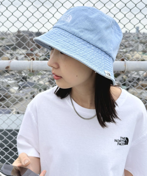 THE NORTH FACE(ザ・ノースフェイス)/ワンポイント ブランドロゴ刺繍 バケットハット/STANDARD BUCKET HAT | IM5242030 | ライトブルー