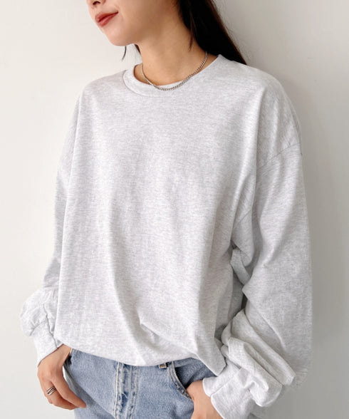 GILDAN(ギルダン) /ベーシック ロングスリーブ Tシャツ コットン ビッグシルエット オーバーサイズ サイズカラバリ豊富 長袖 ロンT 6.0オンス | 2193062 | アッシュグレー