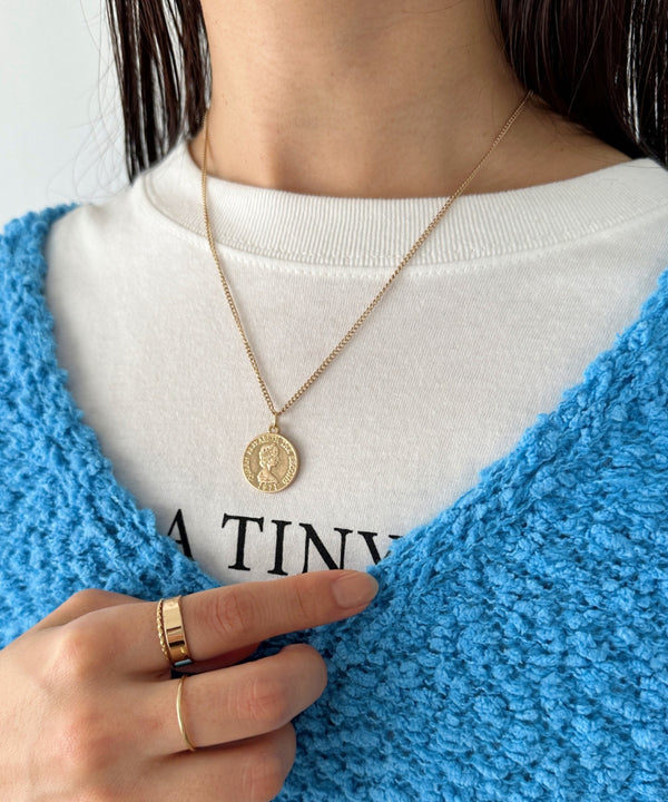 コインモチーフネックレス | C4194017 | ゴールド