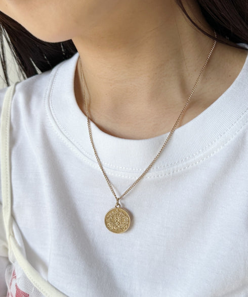 コインモチーフネックレス | C4194017 | ゴールド
