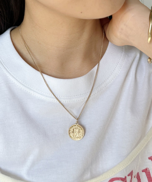 コインモチーフネックレス | C4194017 | ゴールド