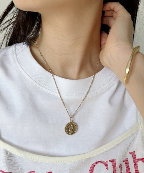 コインモチーフネックレス | C4194017 | ゴールド