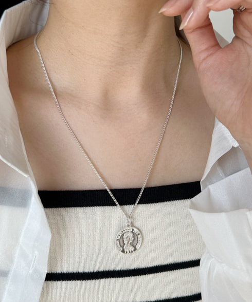 コインモチーフネックレス | C4194017 | シルバー