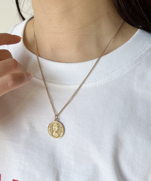 コインモチーフネックレス | C4194017 | ゴールド