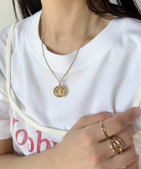 コインモチーフネックレス | C4194017 | ゴールド