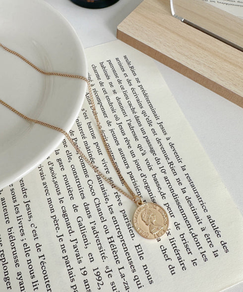 コインモチーフネックレス | C4194017 | ゴールド
