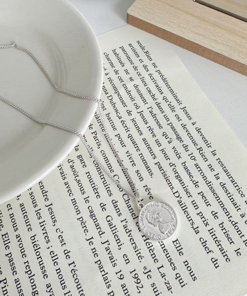 コインモチーフネックレス | C4194017 | シルバー