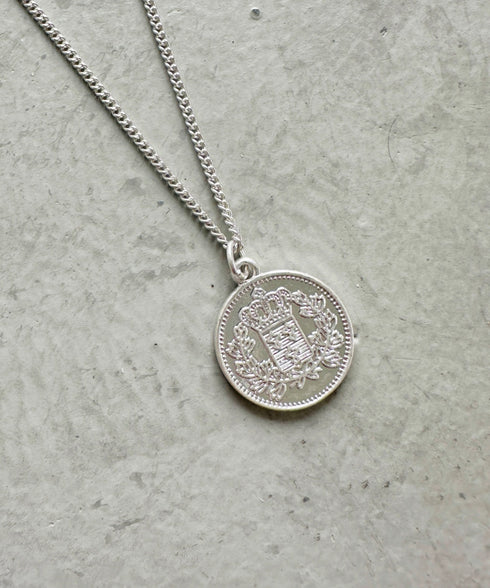 コインモチーフネックレス | C4194017 | シルバー