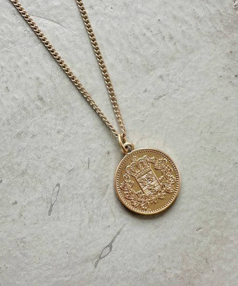 コインモチーフネックレス | C4194017 | ゴールド